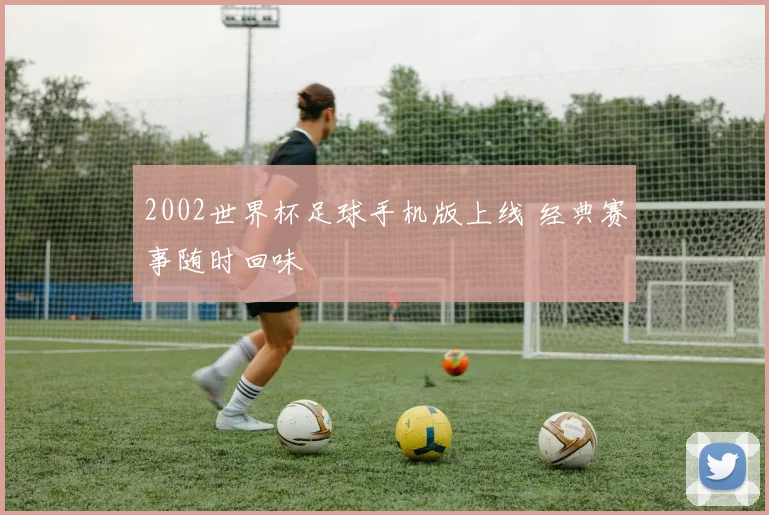 2002世界杯足球手机版上线 经典赛事随时回味